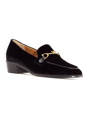 Black velvet Axel loafer ROBERTO FESTA | AXELNERO